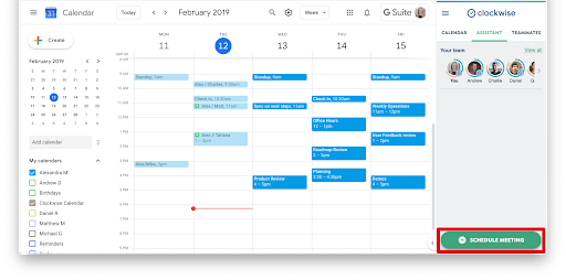 Clockwise AI schedule manager