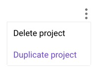 Duplicate Projects in Forecast