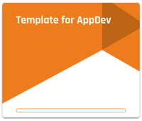 AppDev Project Template in Forecast