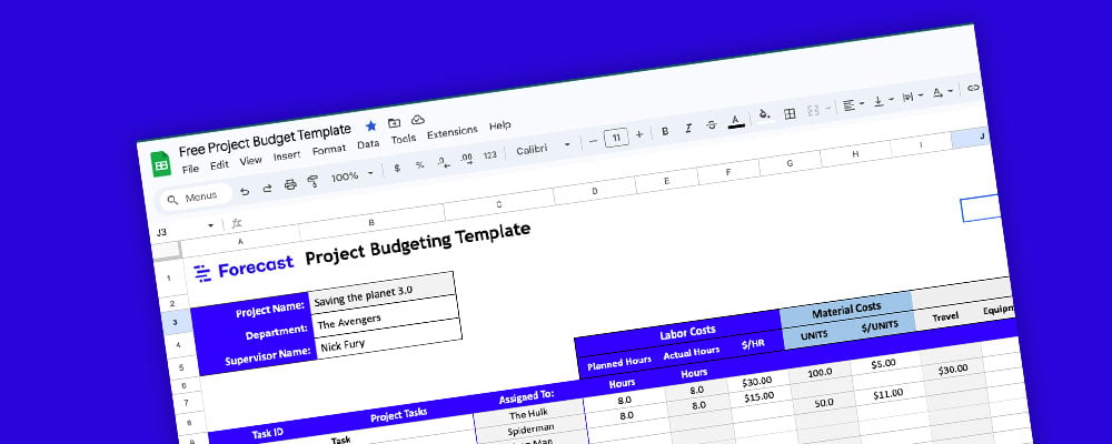project-budgeting-template